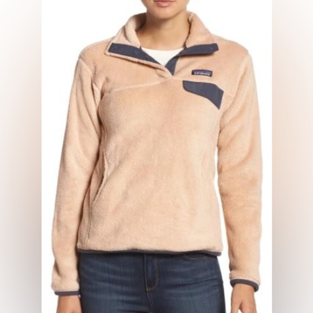 Rare Patagonia Re-Tool Snap-T in Rosewater